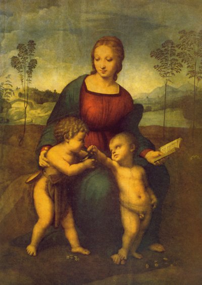 Madonna del cardellino de Raffaello Sanzio Raphael